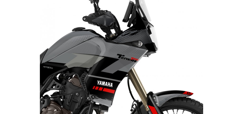 Yamaha Tenere 700 / World Raıd - 2019 - 2025  Graphic Set - Decal  Kit 