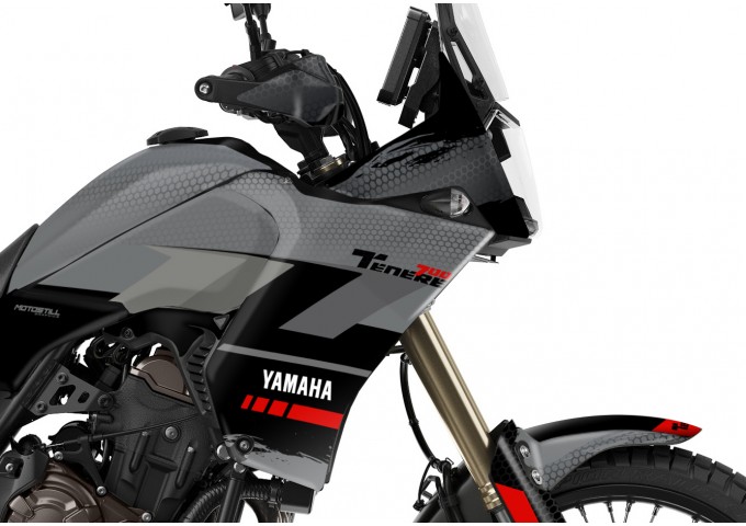 Yamaha Tenere 700 / World Raıd - 2019 - 2025  Graphic Set - Decal  Kit 