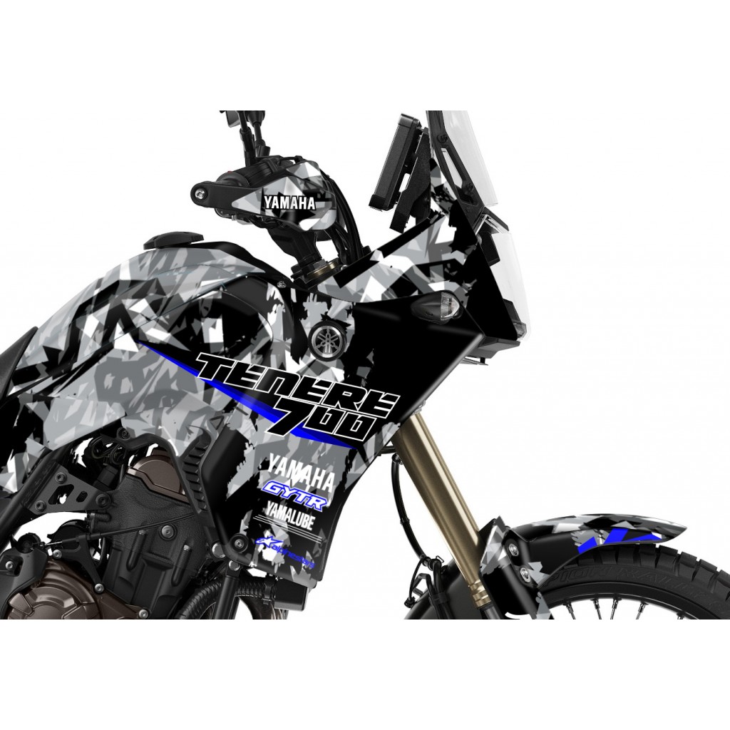 Yamaha Tenere 700 / World Raıd - 2019 - 2025  Graphic Set - Decal  Kit 