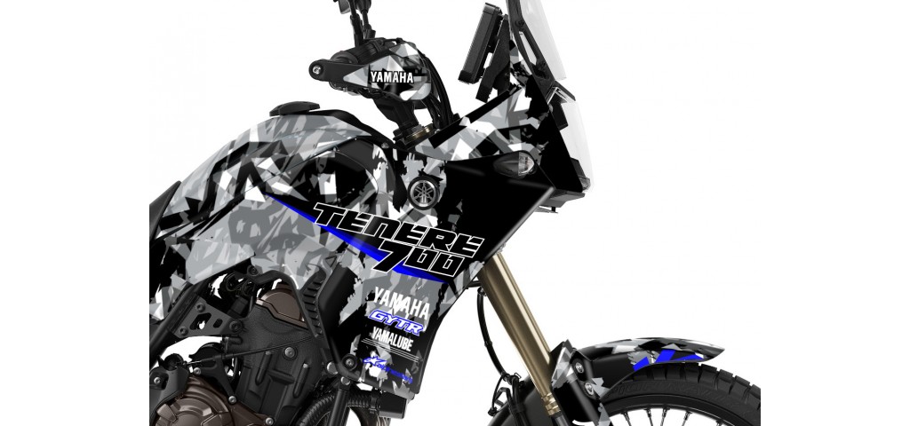 Yamaha Tenere 700 / World Raıd - 2019 - 2025  Graphic Set - Decal  Kit 