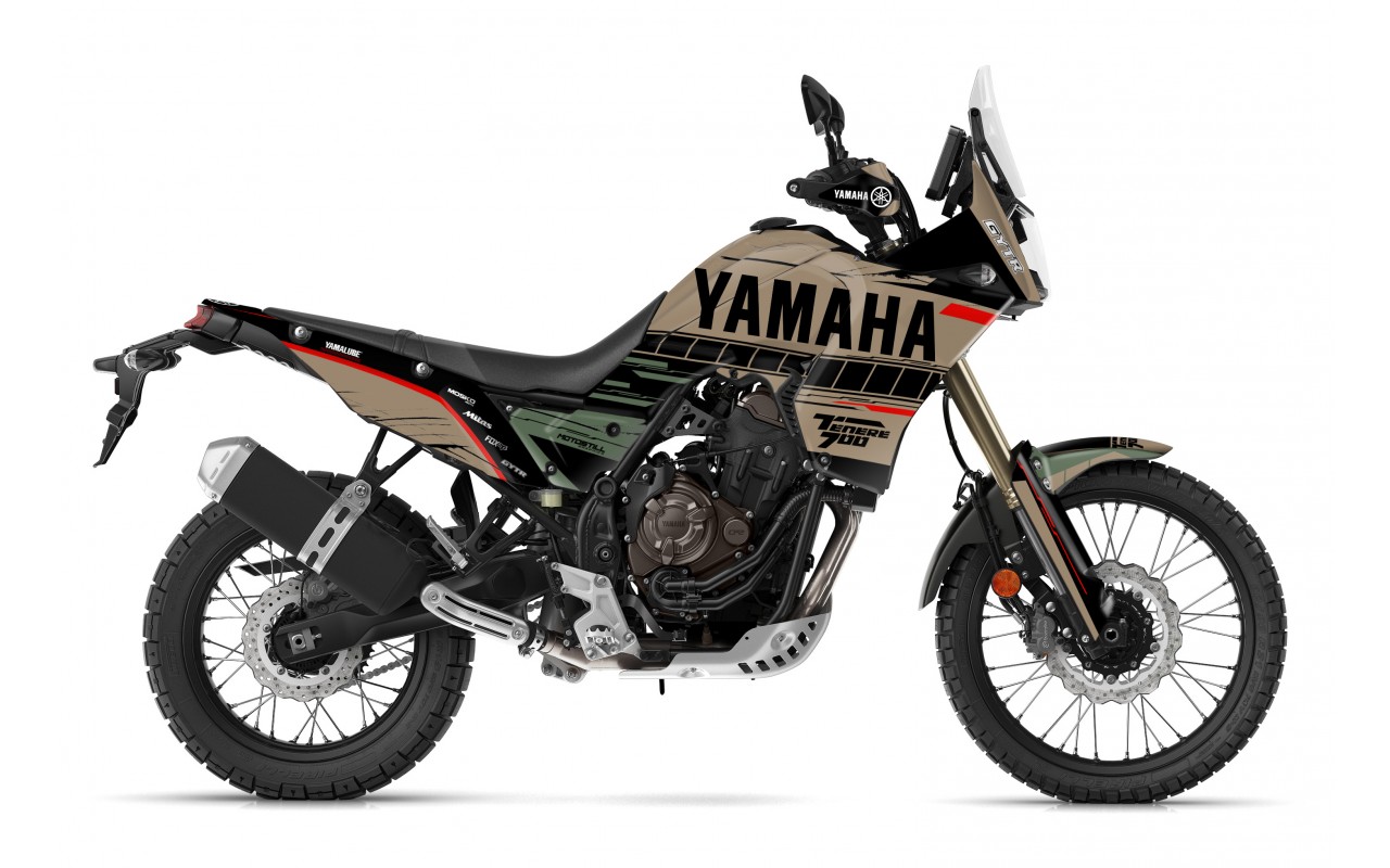 Yamaha Tenere 700 / World Raıd - 2019 - 2025  Graphic Set - Decal  Kit 