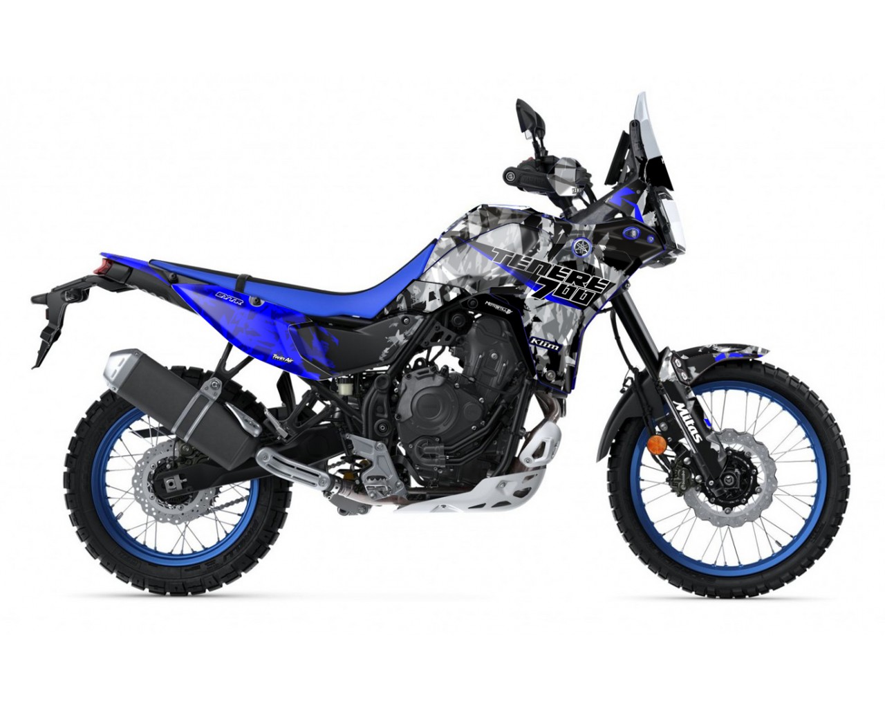 Yamaha Tenere 700 / World Raıd - 2019 - 2025  Graphic Set - Decal  Kit 