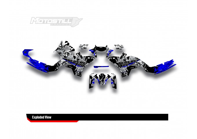 Yamaha Tenere 700 / World Raıd - 2019 - 2025  Graphic Set - Decal  Kit 