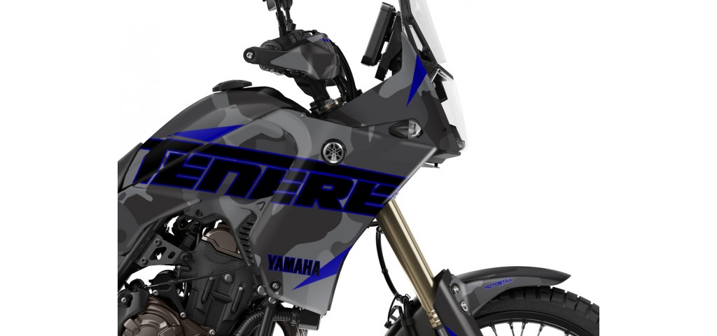 Yamaha Tenere 700 / World Raıd - 2019 - 2025  Graphic Set - Decal  Kit 
