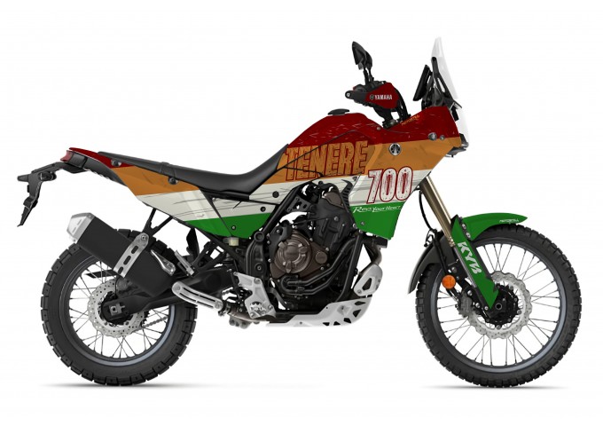 Yamaha T7 Tenere 700 Full Graphic Sticker Decal Wrap Kit Fits 