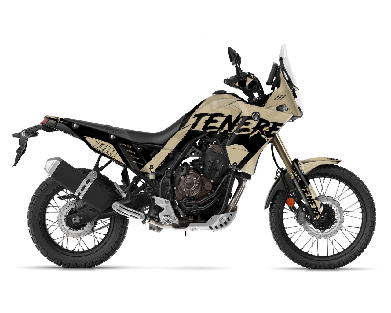 Yamaha Tenere 700 / World Raıd - 2019 - 2025  Graphic Set - Decal  Kit 