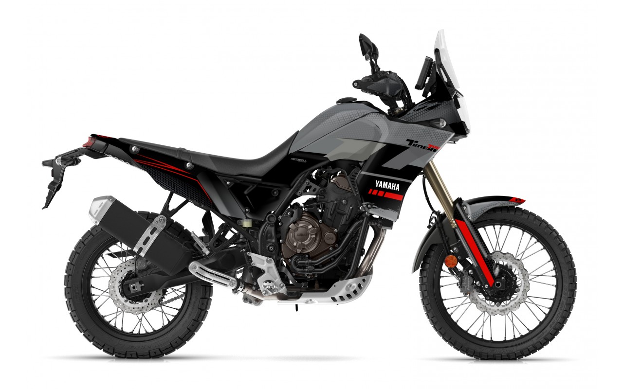 Yamaha T7 Tenere 700 Full Graphic Sticker Decal Wrap Kit Fits 