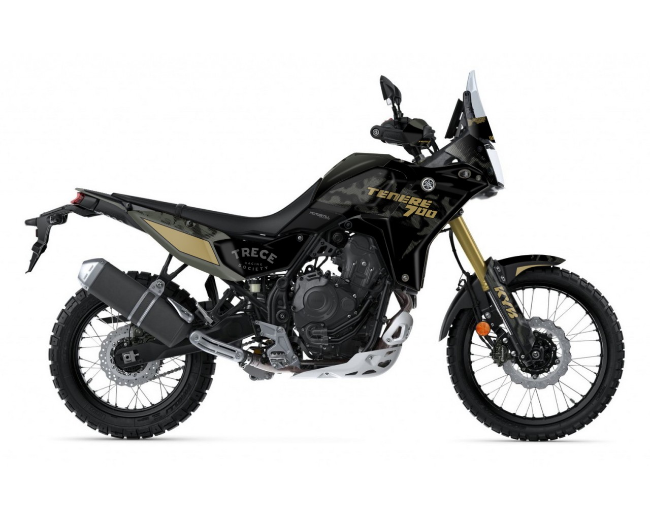 Yamaha Tenere 700 / World Raıd - 2019 - 2025  Graphic Set - Decal  Kit 