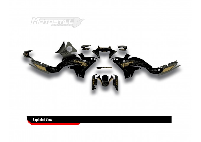 Yamaha Tenere 700 / World Raıd - 2019 - 2025  Graphic Set - Decal  Kit 