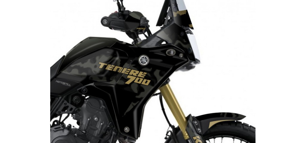 Yamaha Tenere 700 / World Raıd - 2019 - 2025  Graphic Set - Decal  Kit 