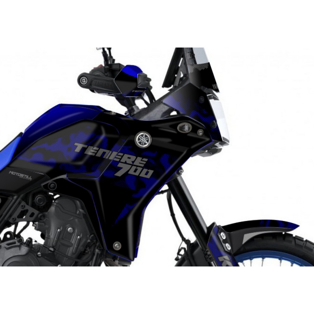 Yamaha Tenere 700 / World Raıd - 2019 - 2025  Graphic Set - Decal  Kit 