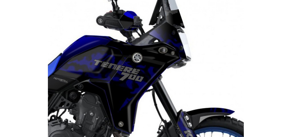 Yamaha Tenere 700 / World Raıd - 2019 - 2025  Graphic Set - Decal  Kit 