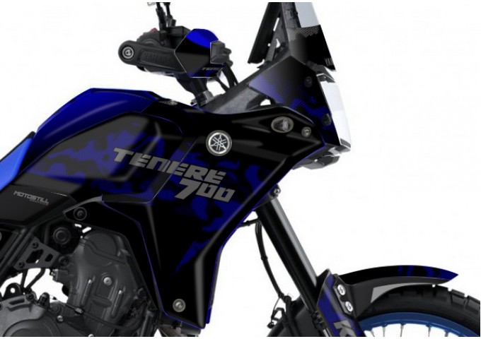 Yamaha Tenere 700 / World Raıd - 2019 - 2025  Graphic Set - Decal  Kit 
