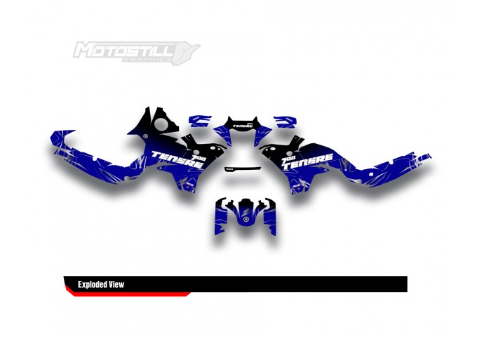 Yamaha Tenere 700 / World Raıd - 2019 - 2025  Graphic Set - Decal  Kit 
