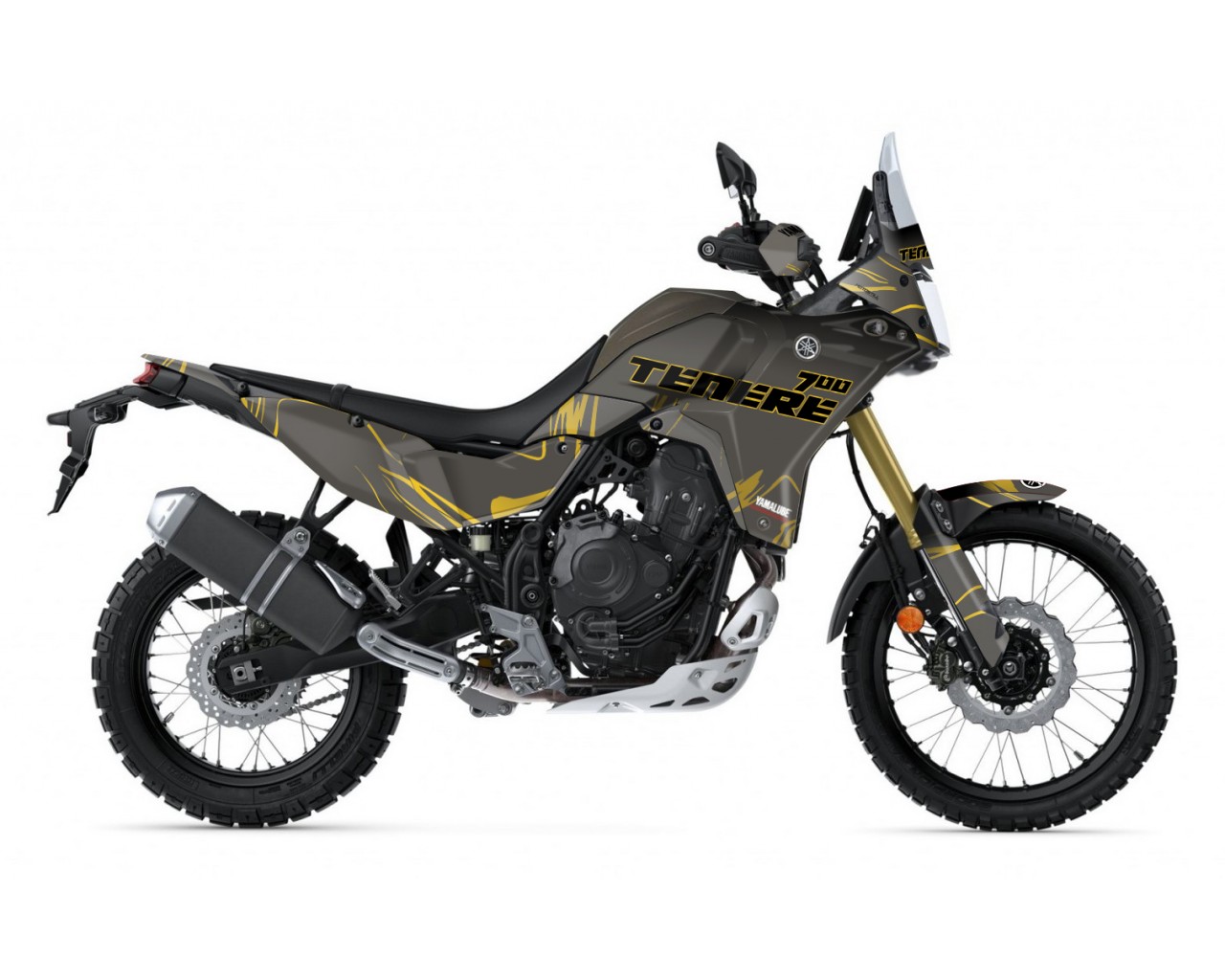 Yamaha Tenere 700 / World Raıd - 2019 - 2025  Graphic Set - Decal  Kit 