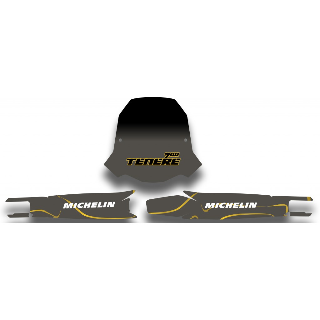 Yamaha Tenere 700 / World Raıd - 2019 - 2025  Graphic Set - Decal  Kit 