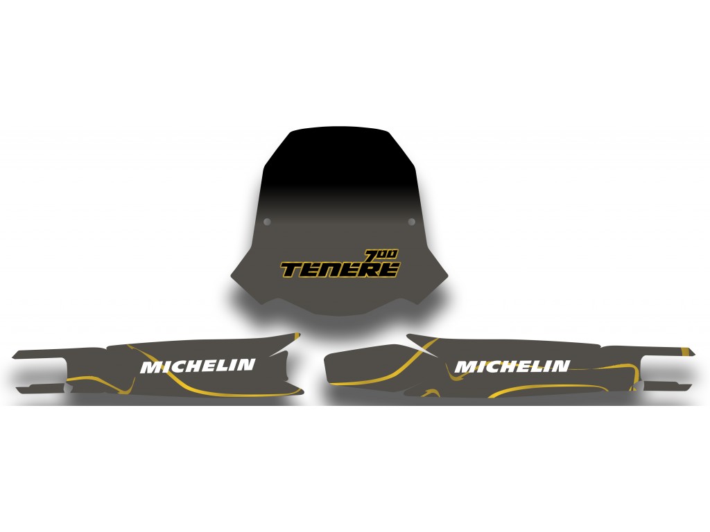 Yamaha Tenere 700 / World Raıd - 2019 - 2025  Graphic Set - Decal  Kit 