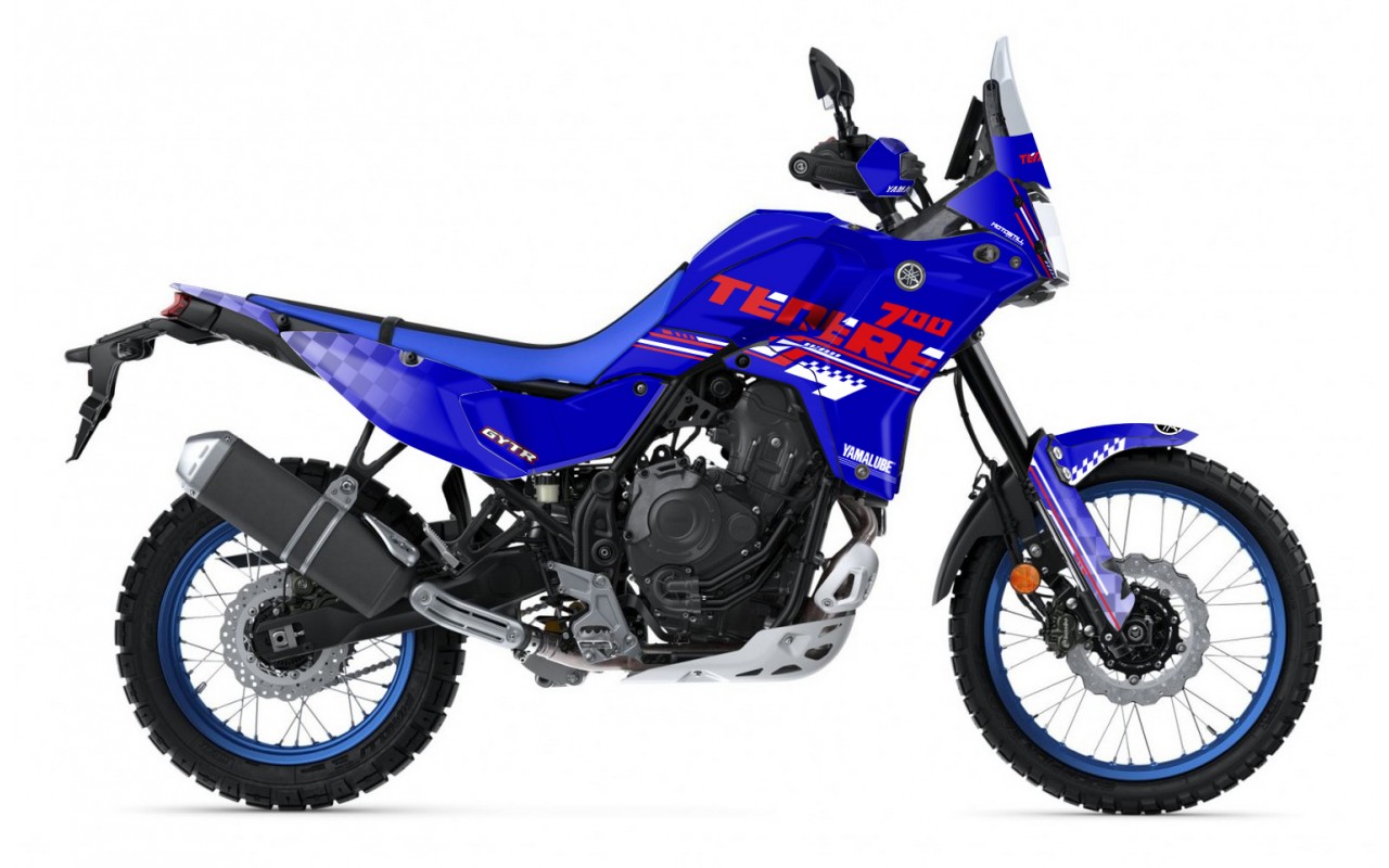 Yamaha Tenere 700 / World Raıd - 2019 - 2025  Graphic Set - Decal  Kit 