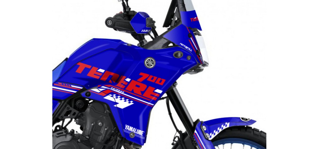 Yamaha Tenere 700 / World Raıd - 2019 - 2025  Graphic Set - Decal  Kit 