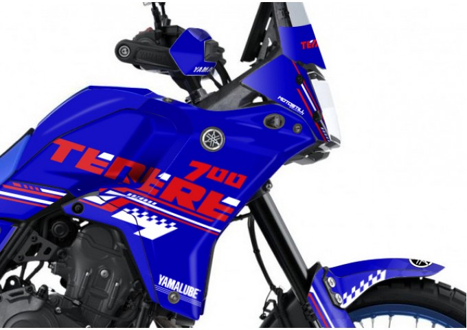 Yamaha Tenere 700 / World Raıd - 2019 - 2025  Graphic Set - Decal  Kit 