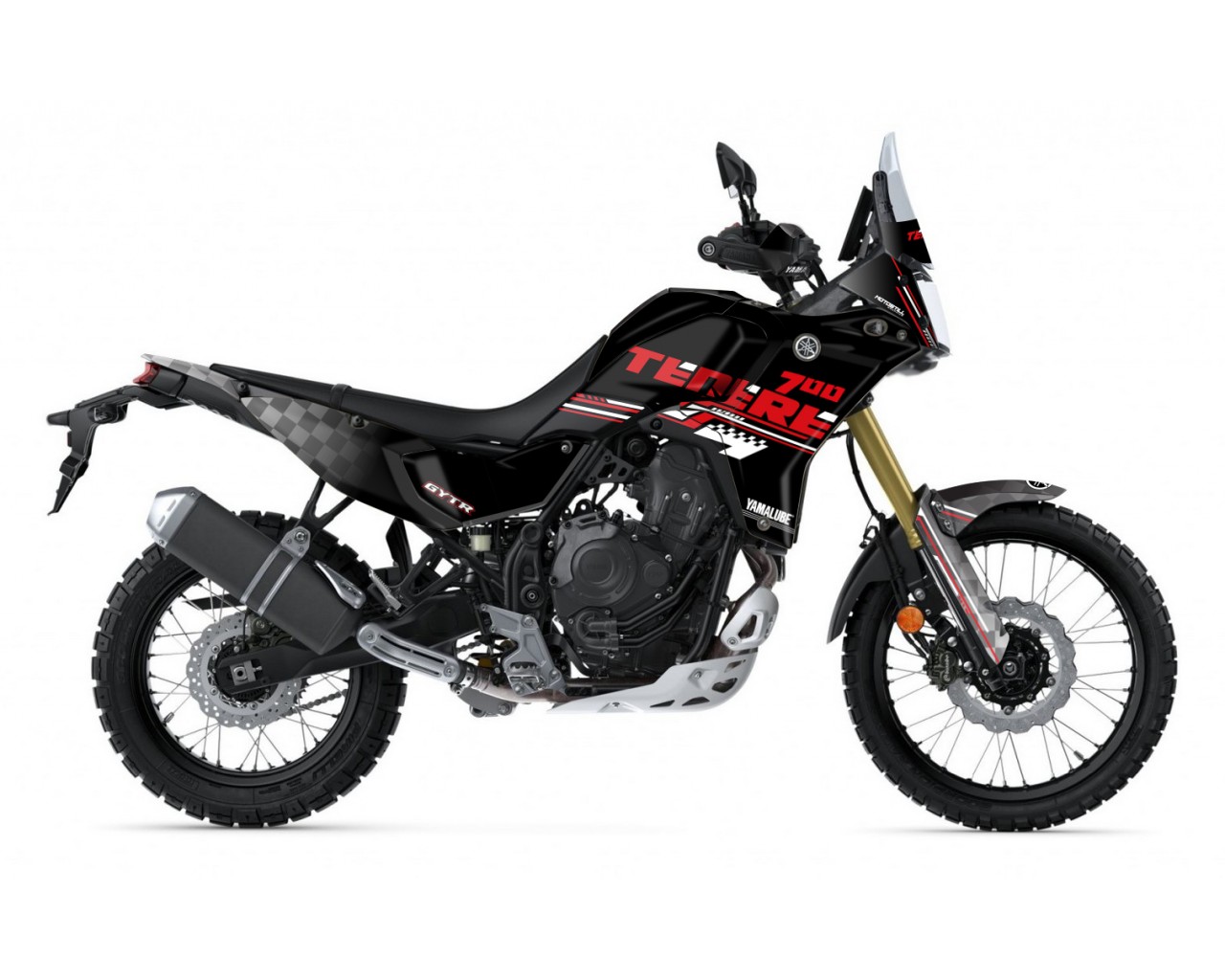 Yamaha Tenere 700 / World Raıd - 2019 - 2025  Graphic Set - Decal  Kit 