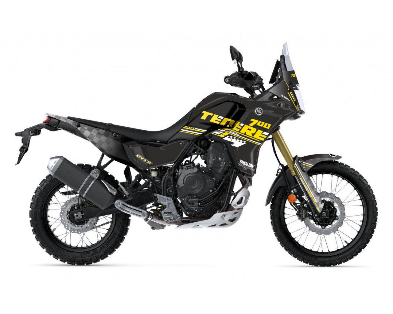 Yamaha Tenere 700 / World Raıd - 2019 - 2025  Graphic Set - Decal  Kit 