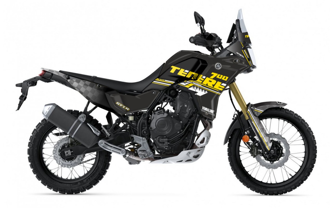 Yamaha Tenere 700 / World Raıd - 2019 - 2025  Graphic Set - Decal  Kit 
