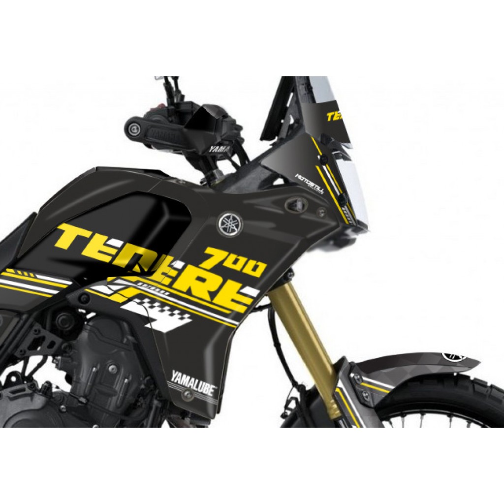 Yamaha Tenere 700 / World Raıd - 2019 - 2025  Graphic Set - Decal  Kit 