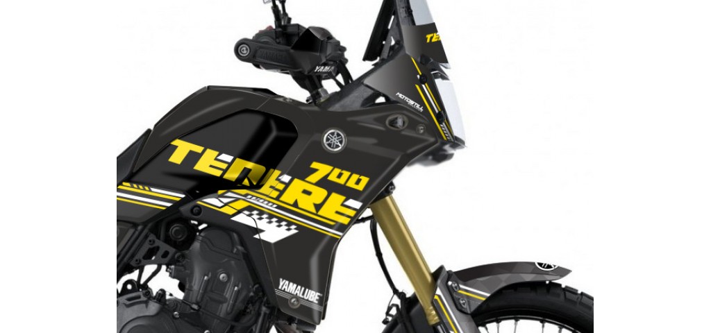 Yamaha Tenere 700 / World Raıd - 2019 - 2025  Graphic Set - Decal  Kit 