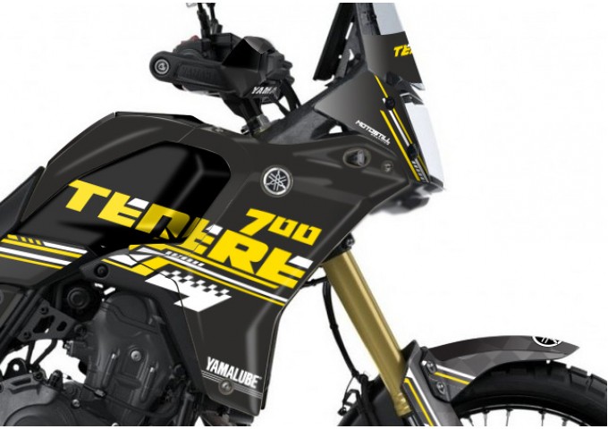 Yamaha Tenere 700 / World Raıd - 2019 - 2025  Graphic Set - Decal  Kit 