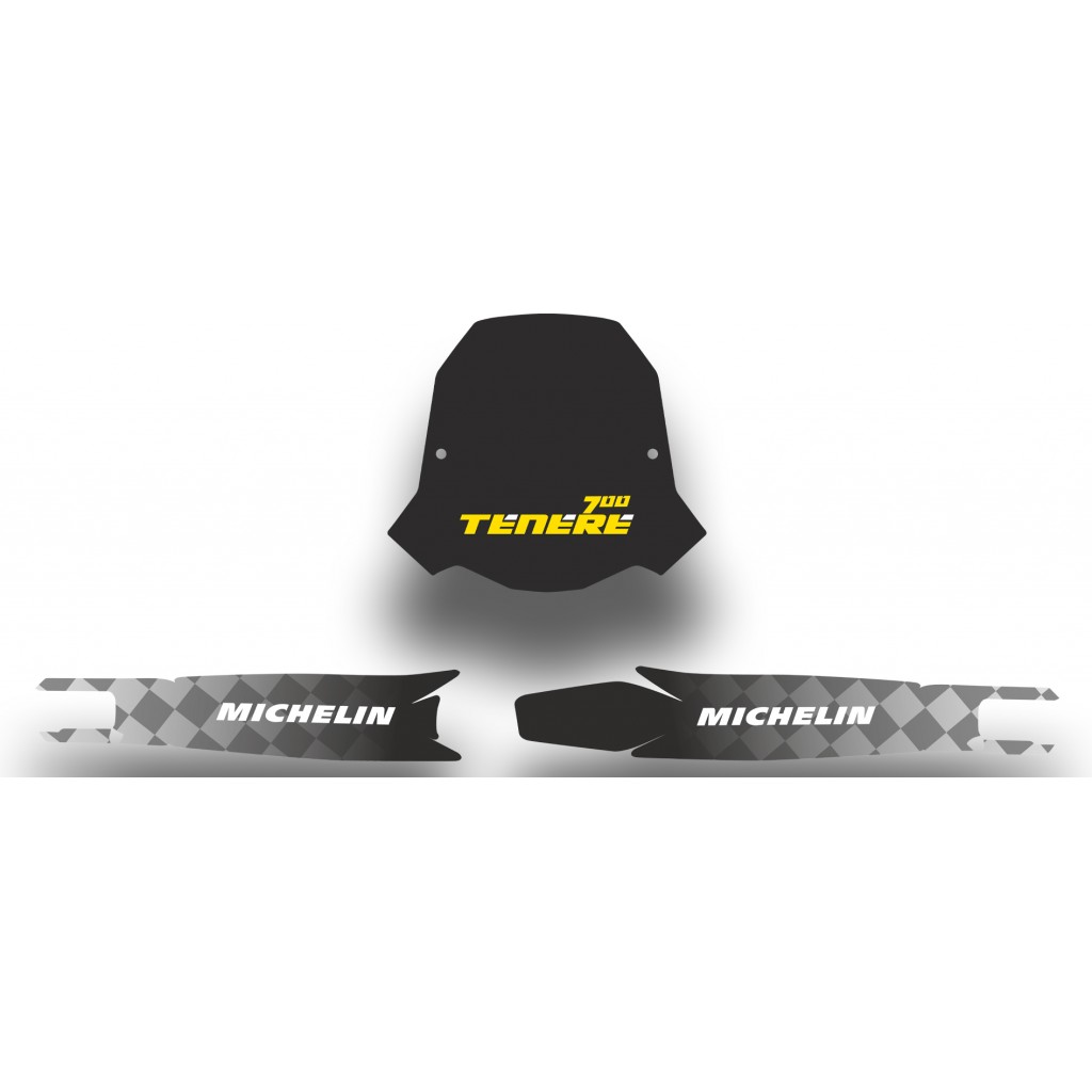 Yamaha Tenere 700 / World Raıd - 2019 - 2025  Graphic Set - Decal  Kit 