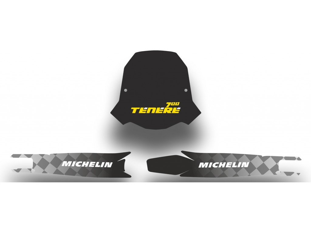 Yamaha Tenere 700 / World Raıd - 2019 - 2025  Graphic Set - Decal  Kit 