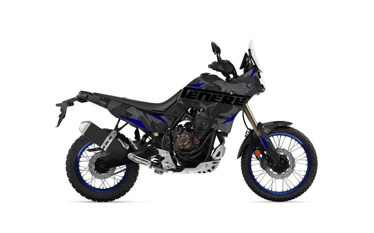 Yamaha T7 Tenere 700 Full Graphic Sticker Decal Wrap Kit Fits 