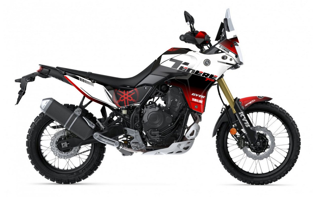 Yamaha Tenere 700 / World Raıd - 2019 - 2025  Graphic Set - Decal  Kit 