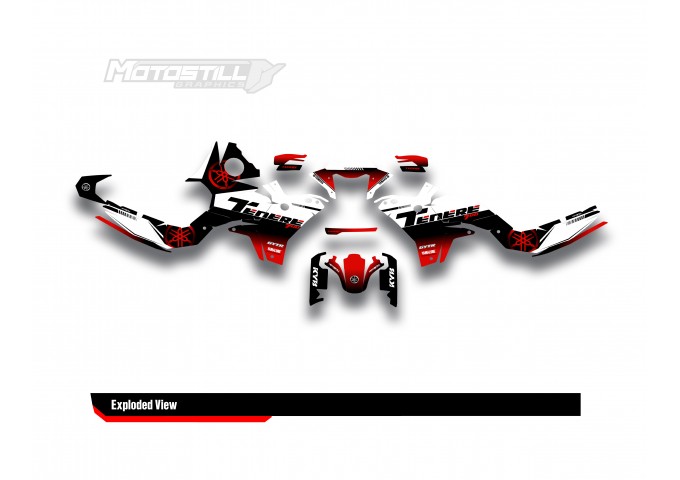 Yamaha Tenere 700 / World Raıd - 2019 - 2025  Graphic Set - Decal  Kit 