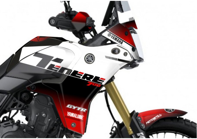 Yamaha Tenere 700 / World Raıd - 2019 - 2025  Graphic Set - Decal  Kit 