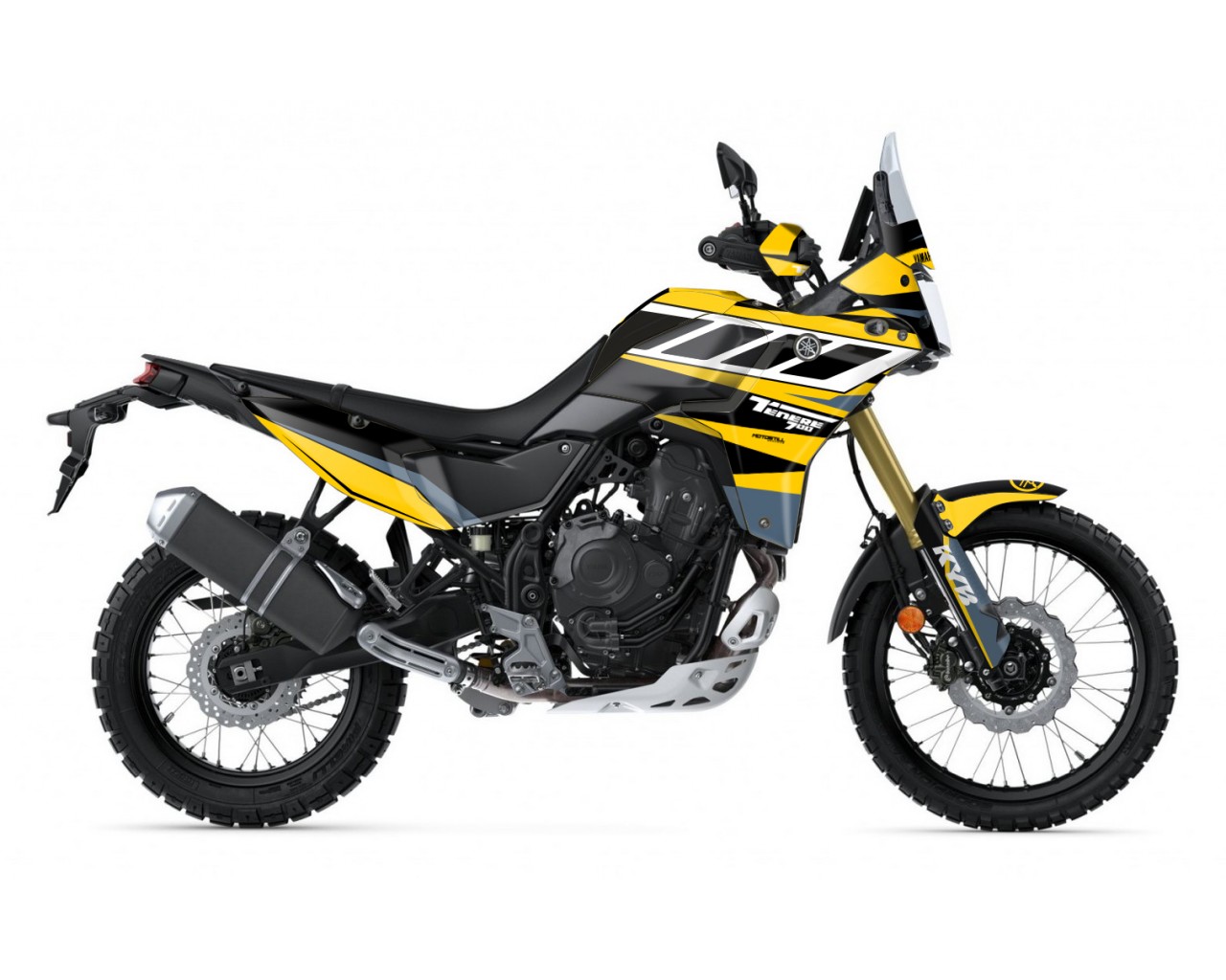 Yamaha Tenere 700 / World Raıd - 2019 - 2025  Graphic Set - Decal  Kit 