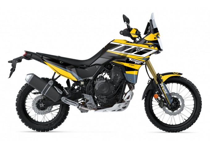 Yamaha Tenere 700 / World Raıd - 2019 - 2025  Graphic Set - Decal  Kit 