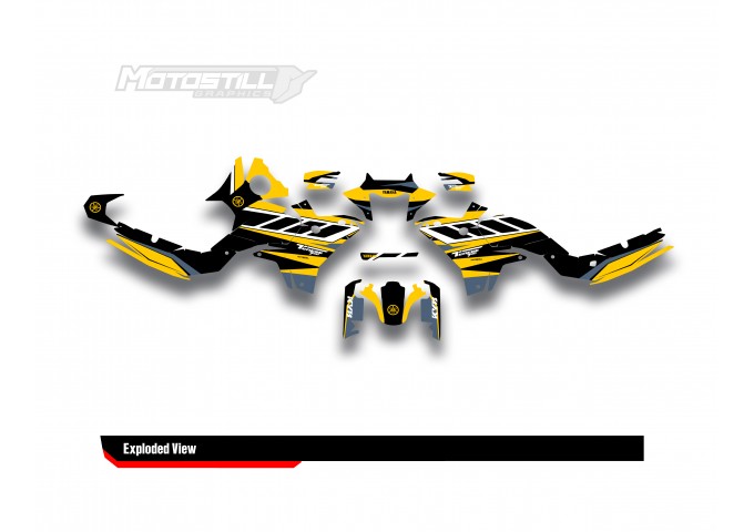 Yamaha Tenere 700 / World Raıd - 2019 - 2025  Graphic Set - Decal  Kit 