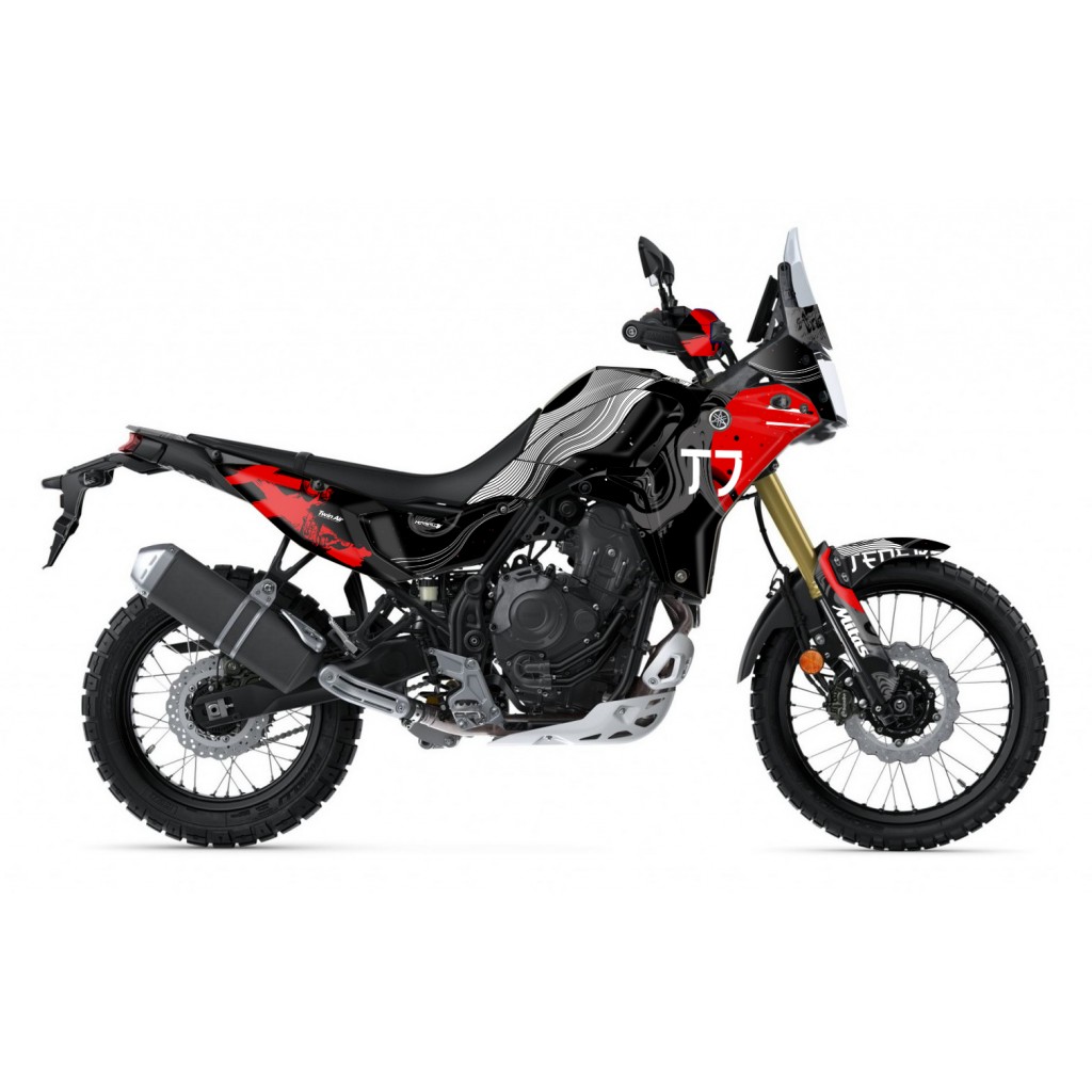 Yamaha Tenere 700 / World Raıd - 2019 - 2025  Graphic Set - Decal  Kit 