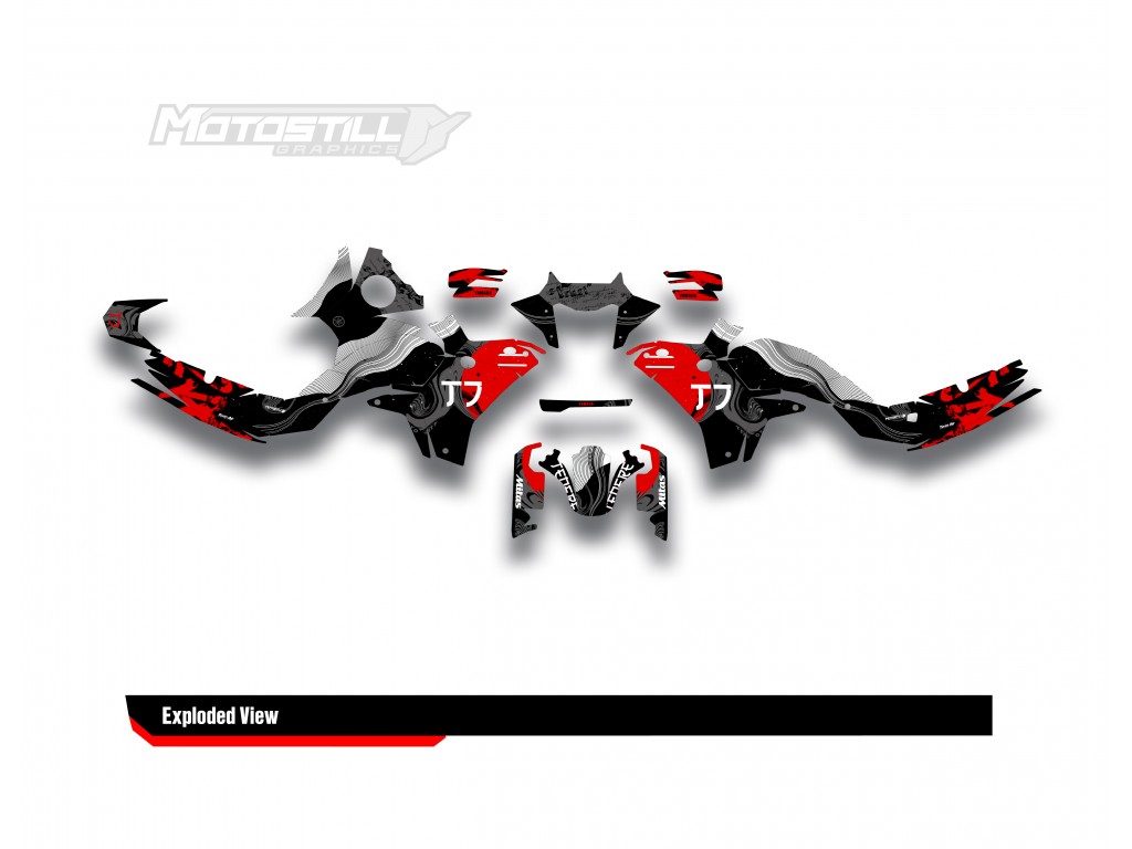 Yamaha Tenere 700 / World Raıd - 2019 - 2025  Graphic Set - Decal  Kit 