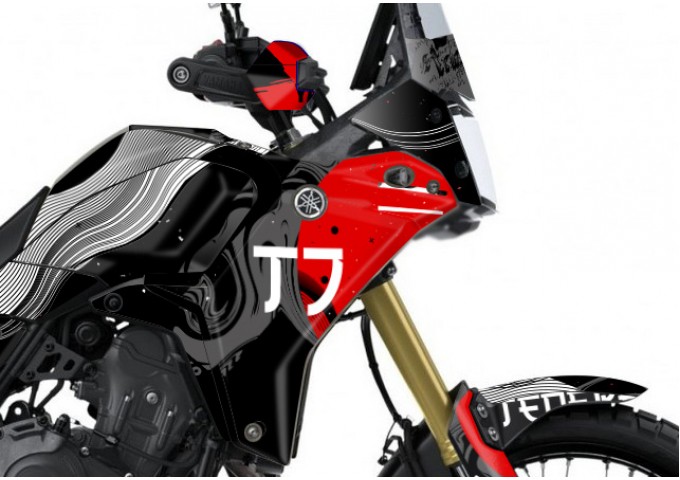 Yamaha Tenere 700 / World Raıd - 2019 - 2025  Graphic Set - Decal  Kit 