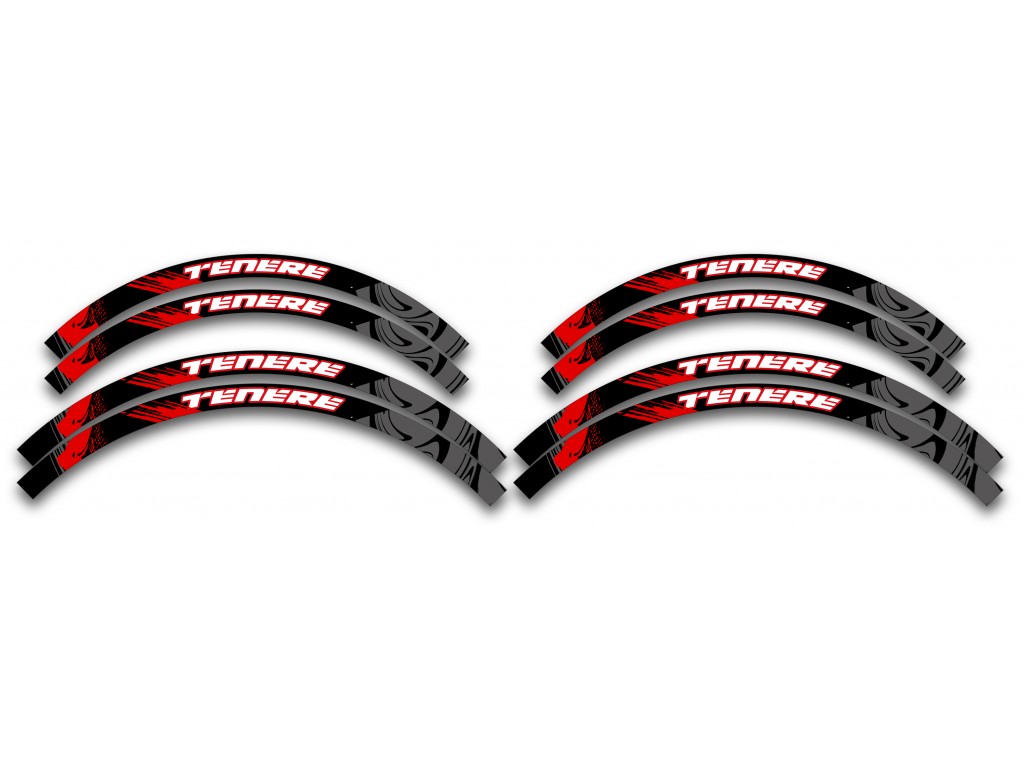 Yamaha Tenere 700 / World Raıd - 2019 - 2025  Graphic Set - Decal  Kit 