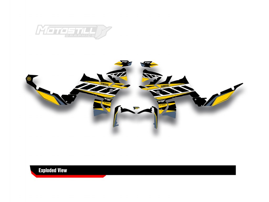 Yamaha Tenere 700 / World Raıd - 2019 - 2025  Graphic Set - Decal  Kit 