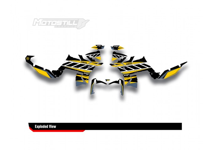 Yamaha Tenere 700 / World Raıd - 2019 - 2025  Graphic Set - Decal  Kit 