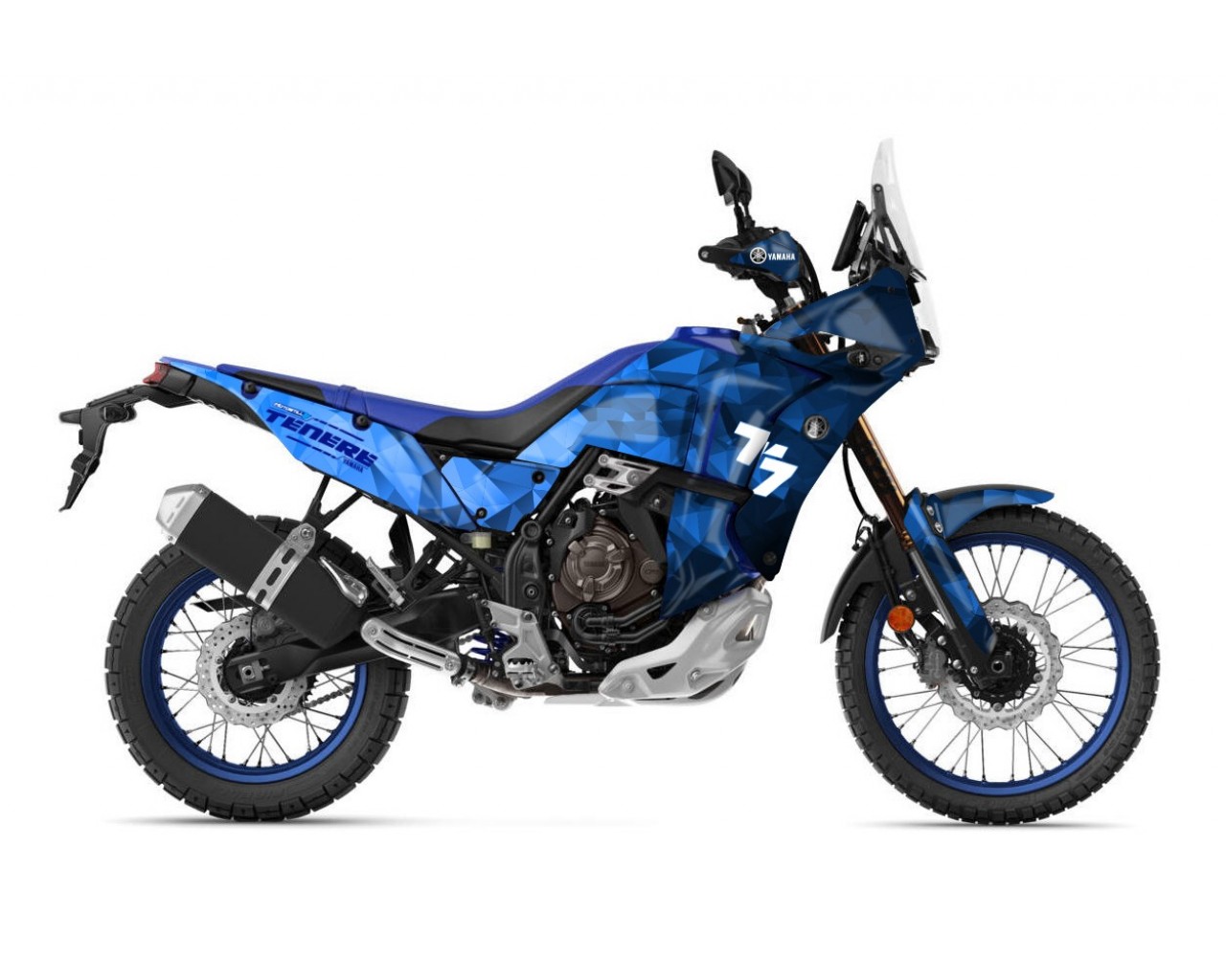 Yamaha Tenere 700 / World Raıd - 2019 - 2025  Graphic Set - Decal  Kit 