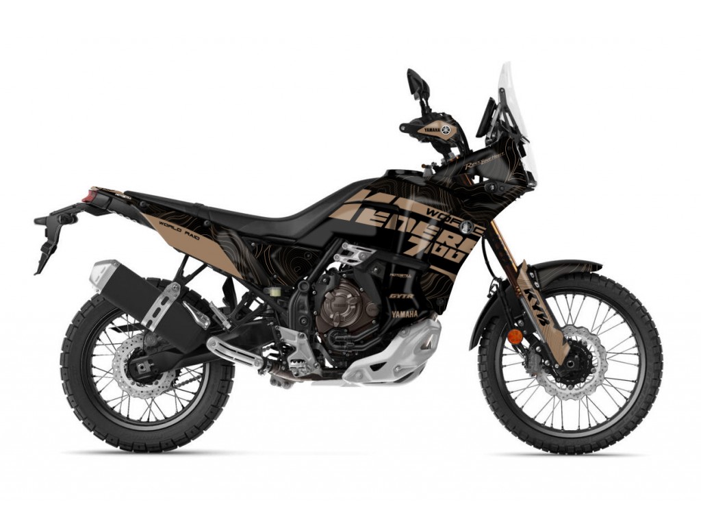 Yamaha Tenere 700 / World Raıd - 2019 - 2025  Graphic Set - Decal  Kit 