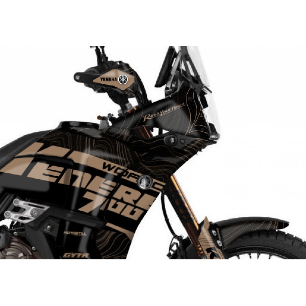 Yamaha Tenere 700 / World Raıd - 2019 - 2025  Graphic Set - Decal  Kit 