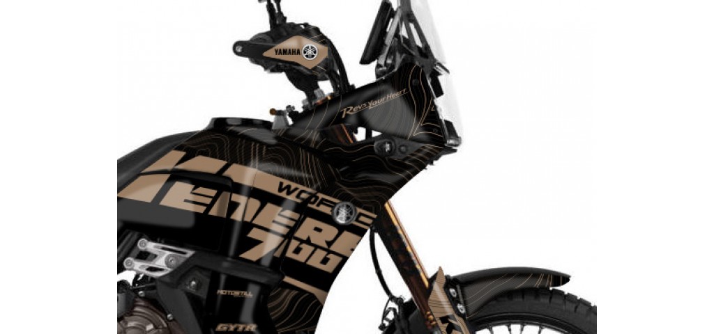 Yamaha Tenere 700 / World Raıd - 2019 - 2025  Graphic Set - Decal  Kit 