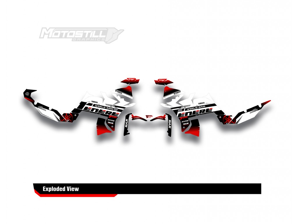 Yamaha Tenere 700 / World Raıd - 2019 - 2025  Graphic Set - Decal  Kit 